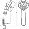 Душевая лейка FRAP F01